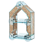 Unbranded 25435 Clear Plastic Window Bird Feeder