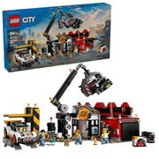 LEGO City Scrapyard with Cars Building Toy Figures and Playset