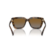 Vogue Eyewear VO5575SB Sunglasses, Butterfly Nylon Frame, Gradient Brown Polarized Lenses, Dark Havana and Light Brown, 55 mm