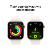 Apple Watch Gen 11 Series 11 Cell 42mm Rose Gold Aluminum - Light Blush Sport Band MF8E4LW/A