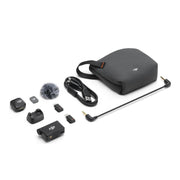 DJI Mic Mini Wireless Lavalier Microphone System, 2 Transmitters, 1 Receiver, Charging Case, Omnidirectional, Noise Cancelling, Extended Battery Life, Black