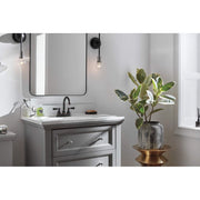 Peerless Elmhurst Two-Handle Centerset Bathroom Sink Faucet with Push Pop-Up Drain, Oil Rubbed Bronze, Ceramic Disc Valve, WaterSense Certified, P2665LF-OB