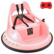 Neche WJL010FE Ride On Toys 12V Bumper Car, Pink