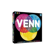 USAopoly VENN Board Game, Party Game with Clue-Based Gameplay, Cooperative and Competitive Modes, Ages 10+, 2+ Players, 30+ Minute Playtime