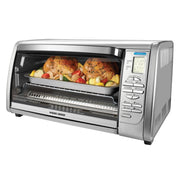 Black & Decker CTO6335S 6-Slice Digital Convection Toaster Oven, Stainless Steel