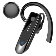Aptkdoe Bluetooth Headset H08, Single-Ear Wireless Earpiece with ENC Noise Canceling Mic, 20H Talk Time, 180H Standby, Black