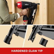 Hyper Tough FN2190V Pneumatic 21-Degree Framing Nailer, Accepts 2 to 3-1/2 Inch Plastic Collated Full Round Head Nails, Adjustable Depth, Ergonomic Grip
