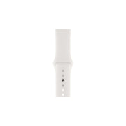 Apple Watch Gen 4 Series 4 Cell 44mm Silver Aluminum - White Sport Band 3E091LL/A