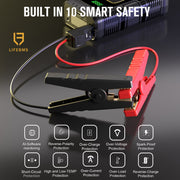 VTOMAN X3 Jump Starter with 3000A Peak Current, Built-in 150 PSI Digital Tire Inflator, 12V Battery Booster Pack, Portable Power Bank, LED Torch