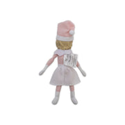 Culture Fly Martha On The Mantel Collectible Doll, 10.5 In Pink Holiday Plush Figurine 94835026