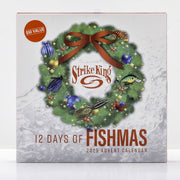 Strike King WMFSMSV1-KIT 12 Days of Fishmas Fishing Lure Advent Calendar Version 1