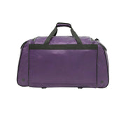 Travelers Club Luggage Protege 28 Large Polyester Sports Travel Duffel Bag, Purple, Multiple Pockets, Detachable Padded Shoulder Strap