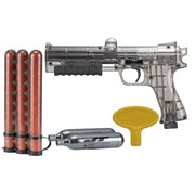 GI Sportz JT Paintball ER2 Pump Pistol RTS Kit, .68 Caliber, Lightweight Composite, Includes 30 Paintballs and Two 12g CO2 Cartridges, 81975
