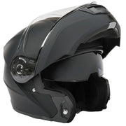 Fuel Helmets SH-134 ACE Adult Modular Helmet, Medium, Black