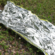 Great Star Ozark Trail Emergency Reflective Survival Tent, Fire-Retardant Polyester, Silver, 96 in, Pack of 2