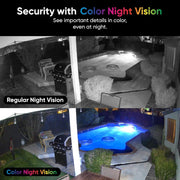 Wyze Cam V4 2.5K QHD Smart Home Security Camera with Enhanced Color Night Vision, Motion-Activated Spotlight, IP65 Weather Resistant