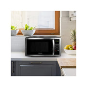 Farberware FMO11AHTBKB Classic 1.1 Cubic Foot 1000-Watt Microwave Oven, Stainless Steel