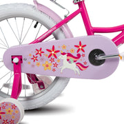 Joystar BIKE049pl-18 Unicorn 18inch Girls' Bike, Mint Purple