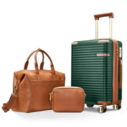 Joyway 3-Piece Carry-On Luggage Set, Green