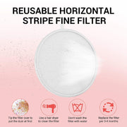 MelodySusie Nail Dust Collector with Reusable Filter, Powerful Electric Suction Machine, Pink - Low Noise