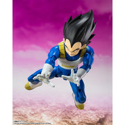Bandai Spirits S.H.Figuarts Vegeta Dragon Ball DAIMA Action Figure, Redesigned Model, Interchangeable Parts, Soft Material, 5.5 Inch