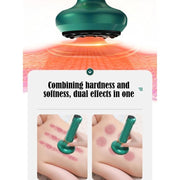 Zhenb Glowfit Cellulite Massager, Handheld Suction Tool with 12 Adjustable Levels, Deep Tissue Massage for Neck, Legs, Abdomen, Full Body, Gray