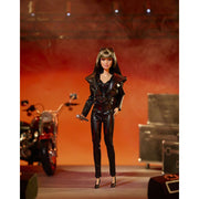 Barbie JJY06 Signature Miley Cyrus Collector Doll, Faux Leather 2-Piece Outfit with Heels and Microphone, 12.6 in