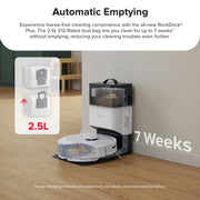 Roborock HD-Q80Max+-M1 Q8 Max+ Robot Vacuum Cleaner and Mop, 5,500 Pa Suction, Dual DuoRoller Brushes