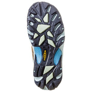 KEEN 1011523 Voyageur Hiking Shoes for Ladies - Brindle/Alaskan Blue - 9.5M