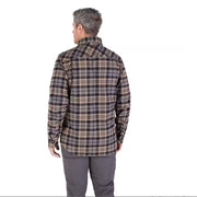 Milwaukee M551G-M Men's Medium Gray GRIDIRON Flannel Shirt