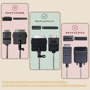 Tjyuze BN39-02903A One Connect Cable, Fiber Optic, 2.5m (8.2ft), Compatible with Samsung S95C OLED 4K TV 2023 S95CAF S95CAT S95CAW