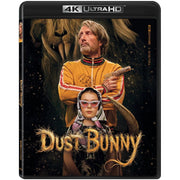 Lionsgate Dust Bunny 4K UHD Movie, Fantasy Action Horror, Dolby Atmos Sound, English Spanish Subtitles