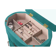 Hives and Honey WM2227-878 Cari Jewelry Chest Jewelry Box for Women, Turquoise