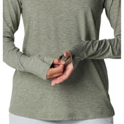 Columbia PFG Uncharted Long-Sleeve Hoodie for Ladies - Cypress Heather - XS