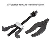 OEMTOOLS Coil Spring Compressor, Steel Construction, Universal Fit for Cars and Light Trucks, Green, Includes Molded Storage Case, 37035