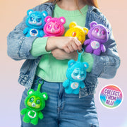 Basic Fun Care Bears Caring Cuties Collectible Plush Danglers Set of 6, Multicolor, 6 Inch, 23098
