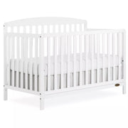 Dream On Me 6570-WHT Odelle 5 in 1 Convertible Crib, JPMA & Greenguard White