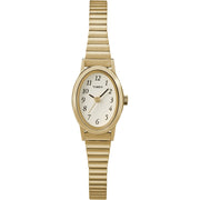 Timex Women's Cavatina Gold-Tone Stainless Steel Expansion Band Watch