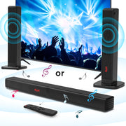 DR. J Professional BT/103 120W Sound Bar with Subwoofer
