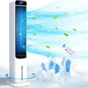 LifePlus WTF-009D Evaporative Air Cooler Tower Fan Portable Air Conditioners, 41''