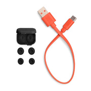 JBL Tune Flex 2 True Wireless Earbuds, Adaptive Noise Cancelling, Spatial Sound, Six Microphones, IP54 Dust and Water Resistant, Black, 48 Hours Playback