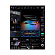 Typecase WA3-KB201T-129BLK-B-B1 Touch Keyboard Case for iPad Pro 12.9