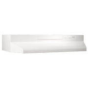 Broan F40000 Series 24 in. Convertible Range Hood in White/White-F402411