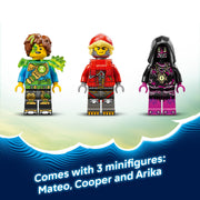 LEGO DREAMZzz Nightmare Scorpion Digger Building Toy with 2 Build Options, 3 Minifigures, Treasure Creature, Ages 7+, 6588601