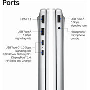HP 16in 2K Touchscreen Laptop, AMD Ryzen 5 7520U Processor, 8GB LPDDR5 RAM, 256GB PCIe SSD, Windows 11 Home, Wi-Fi 6, AMD Radeon Graphics, Silver