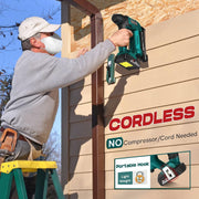 NEU MASTER NTC0023-US Cordless Nail Gun Battery Powered 20V Maz Woodworking & Carpentry