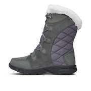 Columbia Ice Maiden II Waterproof Insulated Winter Boots for Ladies - Shale/Dark Raspberry - 10M