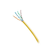 Cables To Go (C2G) 1000ft TAA Compliant Cat6 Bulk Unshielded Ethernet Network Cable Yellow