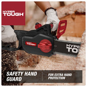 Hyper Tough 14 in Electric Corded Chainsaw, 9-Amp Motor, Laminated Bar, Semi-Skip Chain, Tool-Less Tensioning, Built-In Oil Pump, Top Handle, 7 lb, HY160855821603