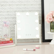Thinkspace Beauty 39235 Counter-top 9 Bulb LED Hollywood Mirror 14.2